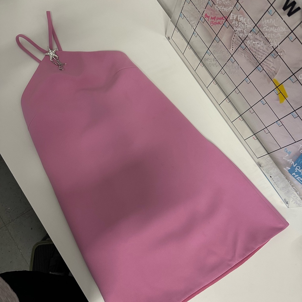 Miu Miu Pink Dress with Star Pendant
